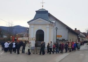 Velikonočna procesija v Borovnici 1